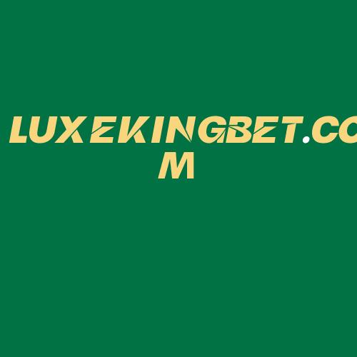 Logo da LUXEKINGBET